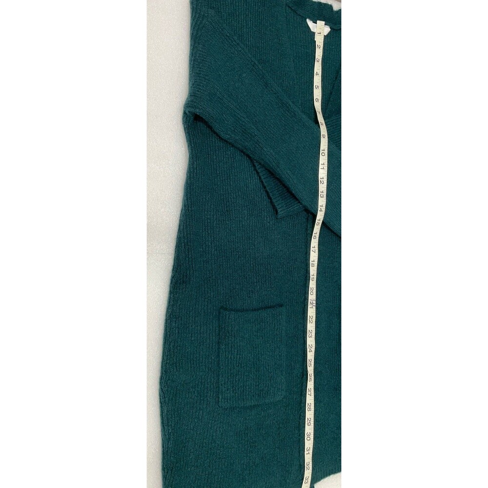 Time & Tru Women Pocket Rib Duster Cardigan - Picture 8 of 11